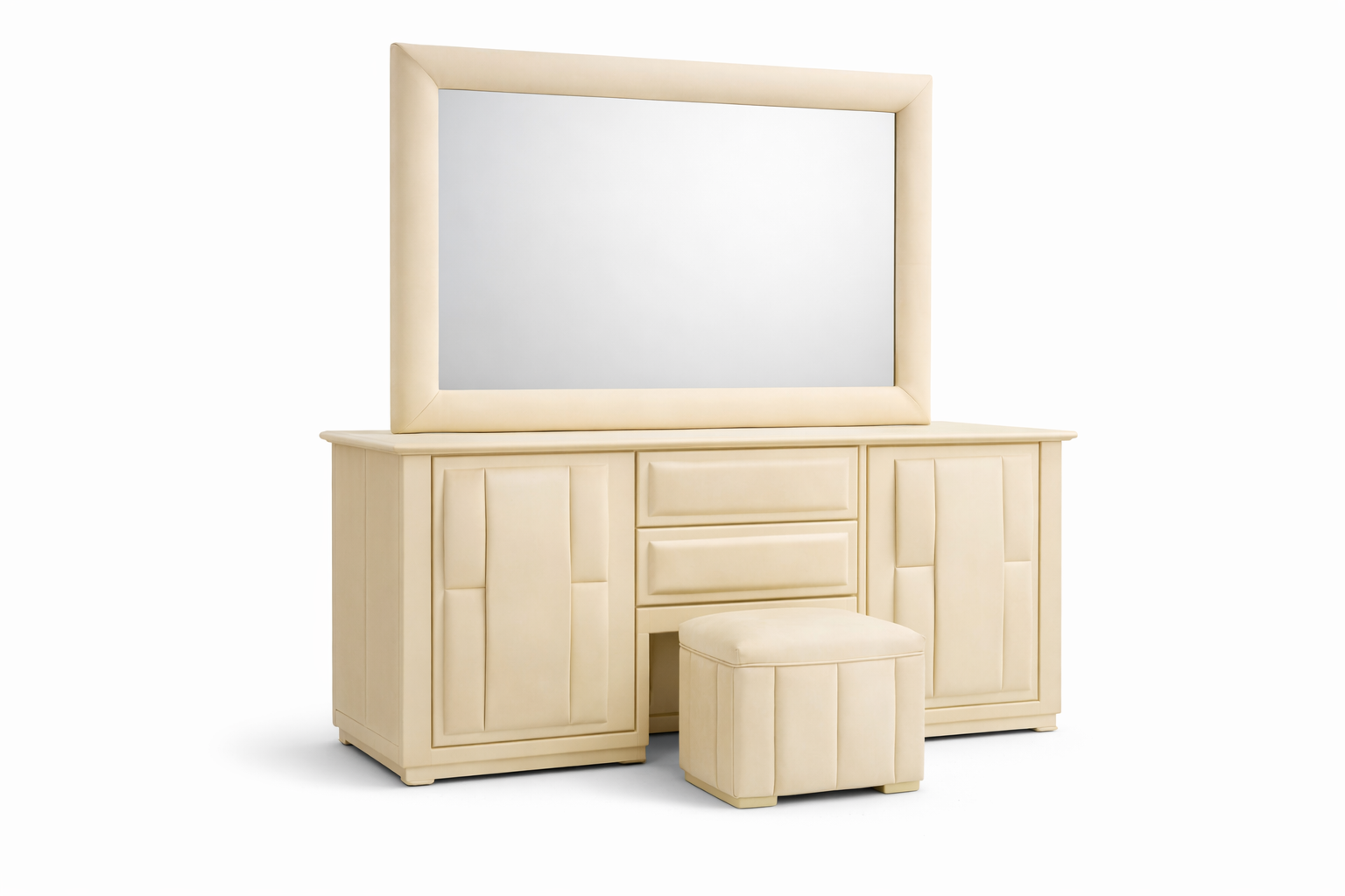 Luxor Tufted Velvet Bedroom Set - Image 4