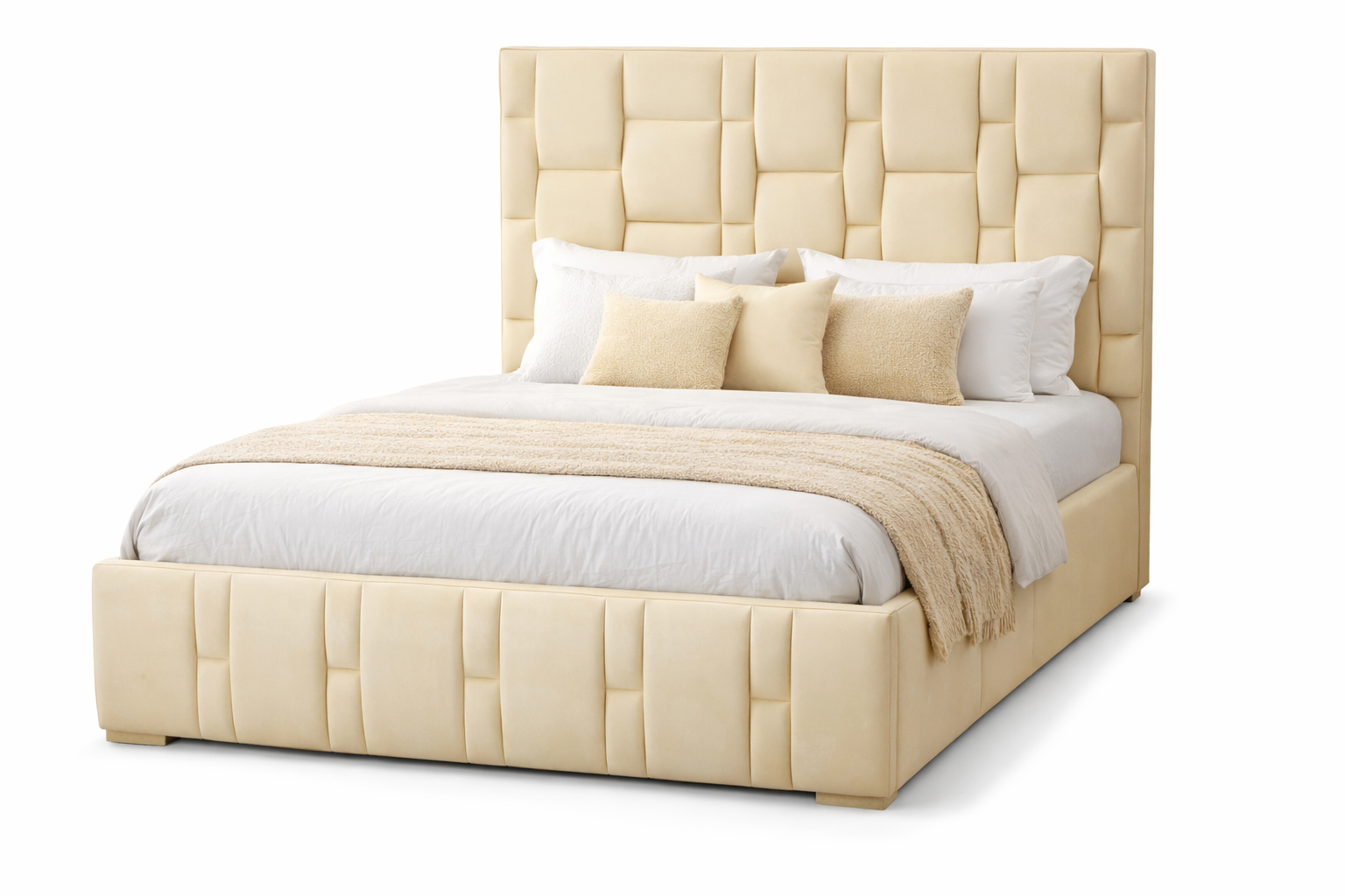 Luxor Tufted Velvet Bedroom Set - Image 2