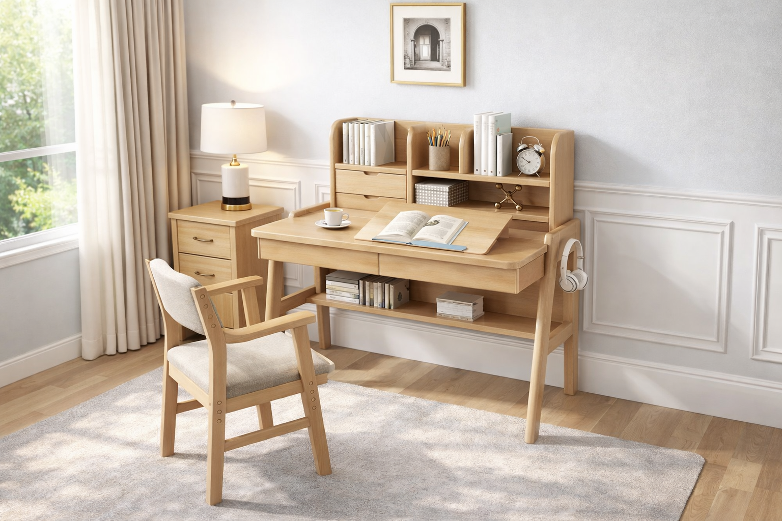 Oakridge Organizer Study Desk - Image 4