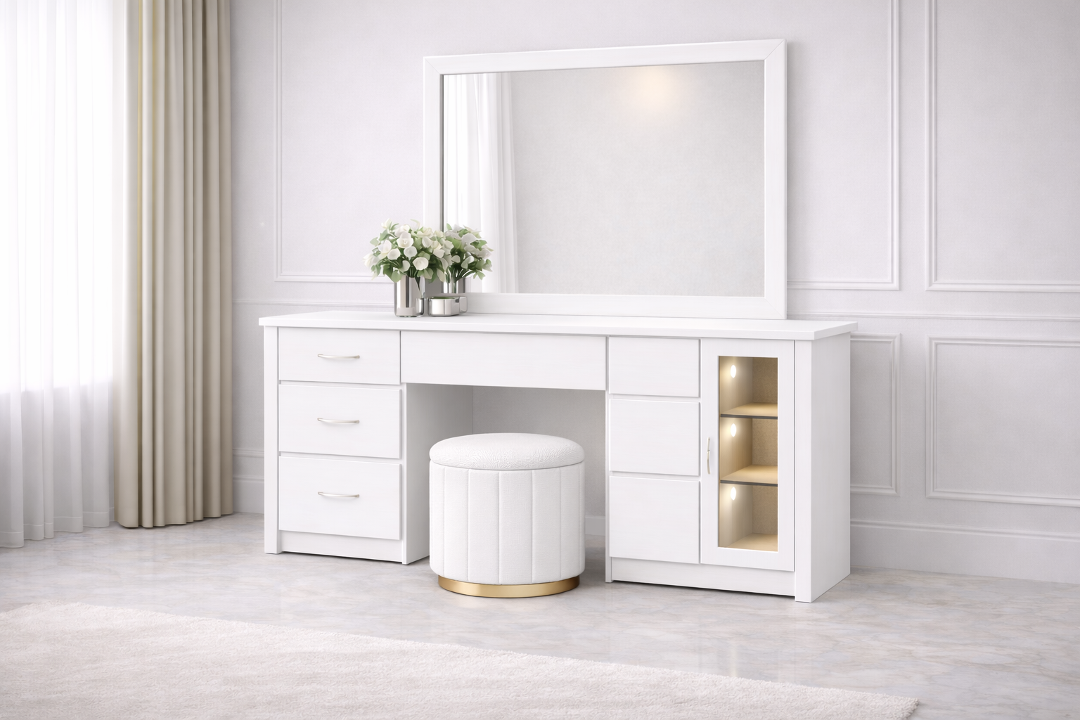 PureLine Modern Dressing Table
